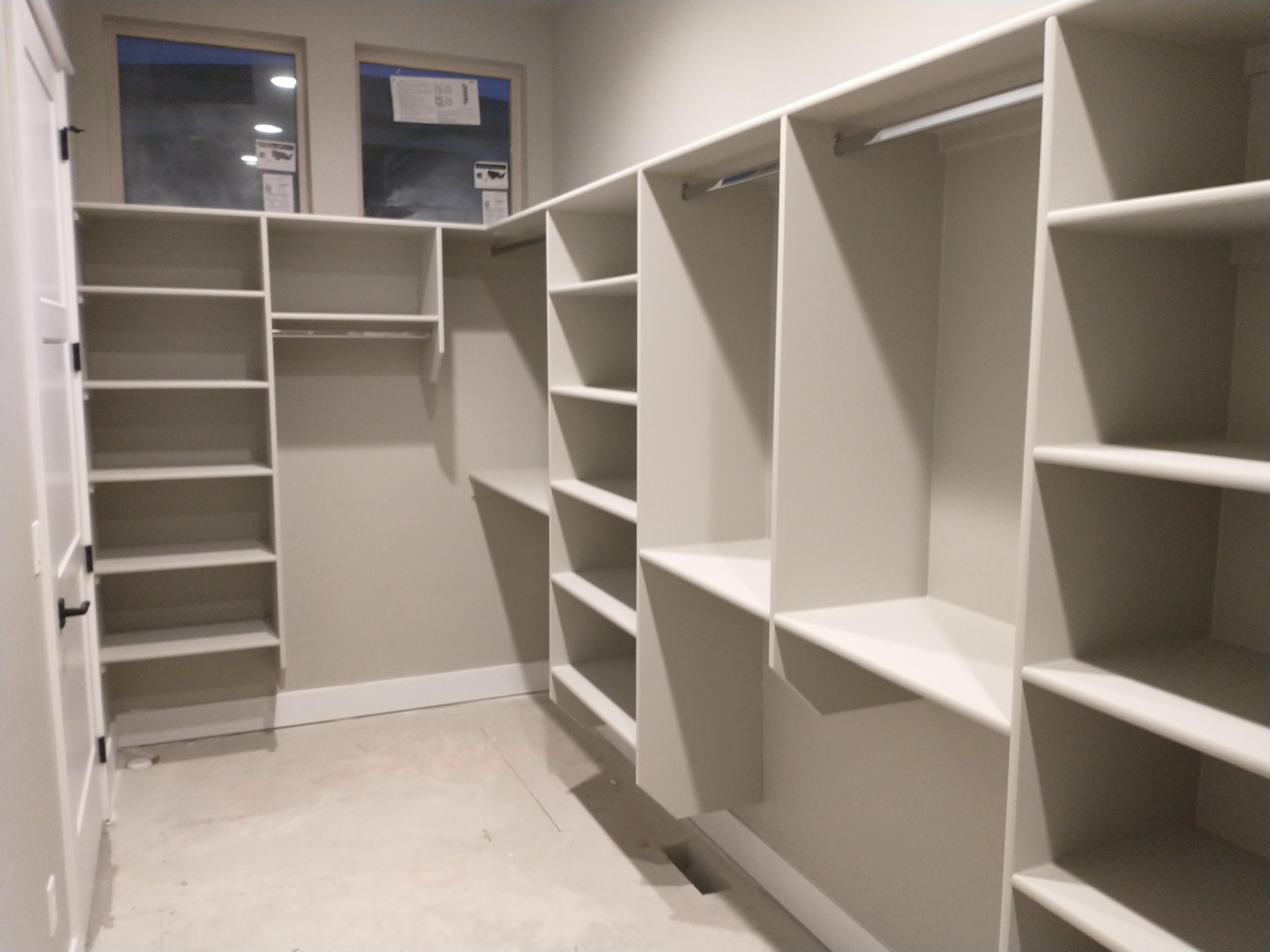 Closet bookcase install in NYC